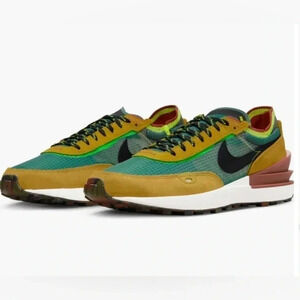 Nike Waffle One SE Sneakers Golden Moss Men’s 11 New